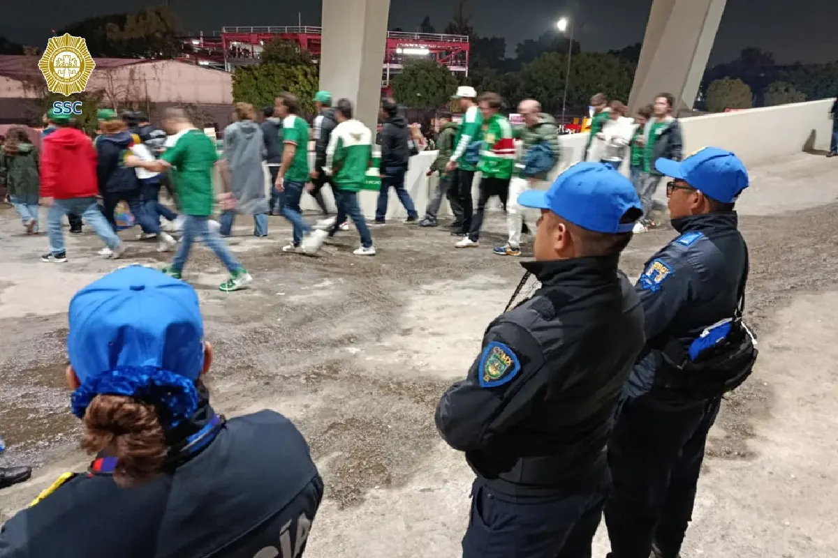 SSC coordina salida ordenada de 1.35 millones de aficionados tras eliminación de México en el Mundial