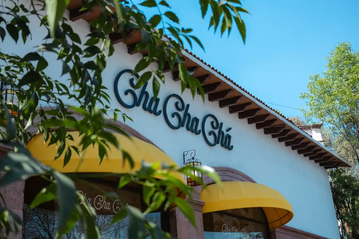 Fachada de un restaurante