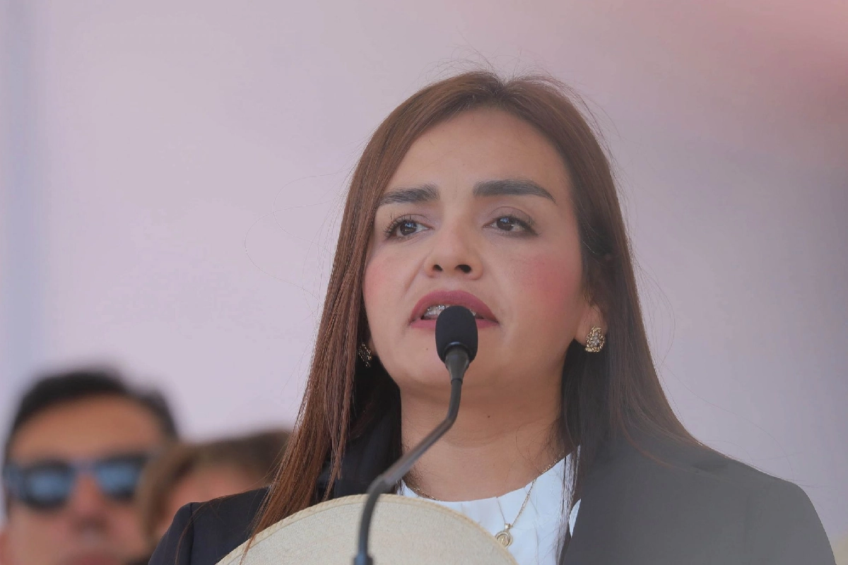 Grecia Quiroz, alcaldesa de Uruapan, Michoacán.