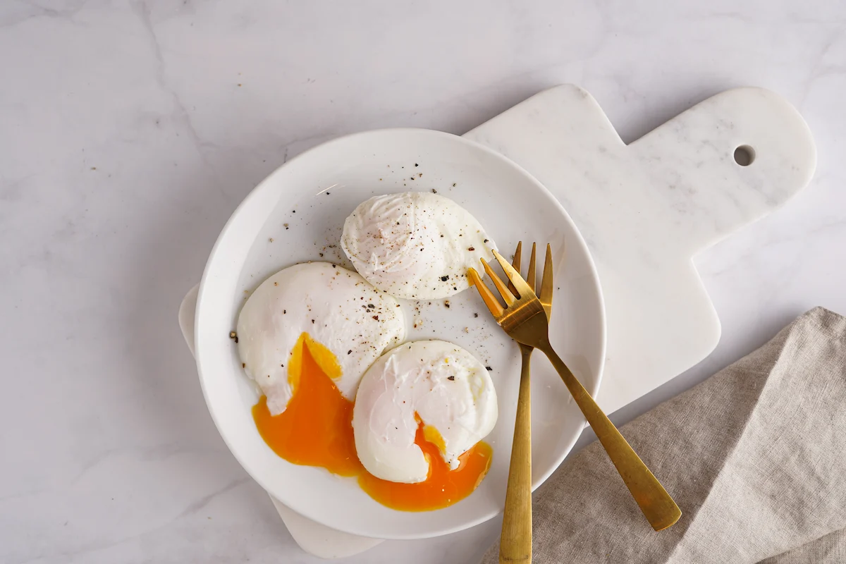 huevos pochados receta 