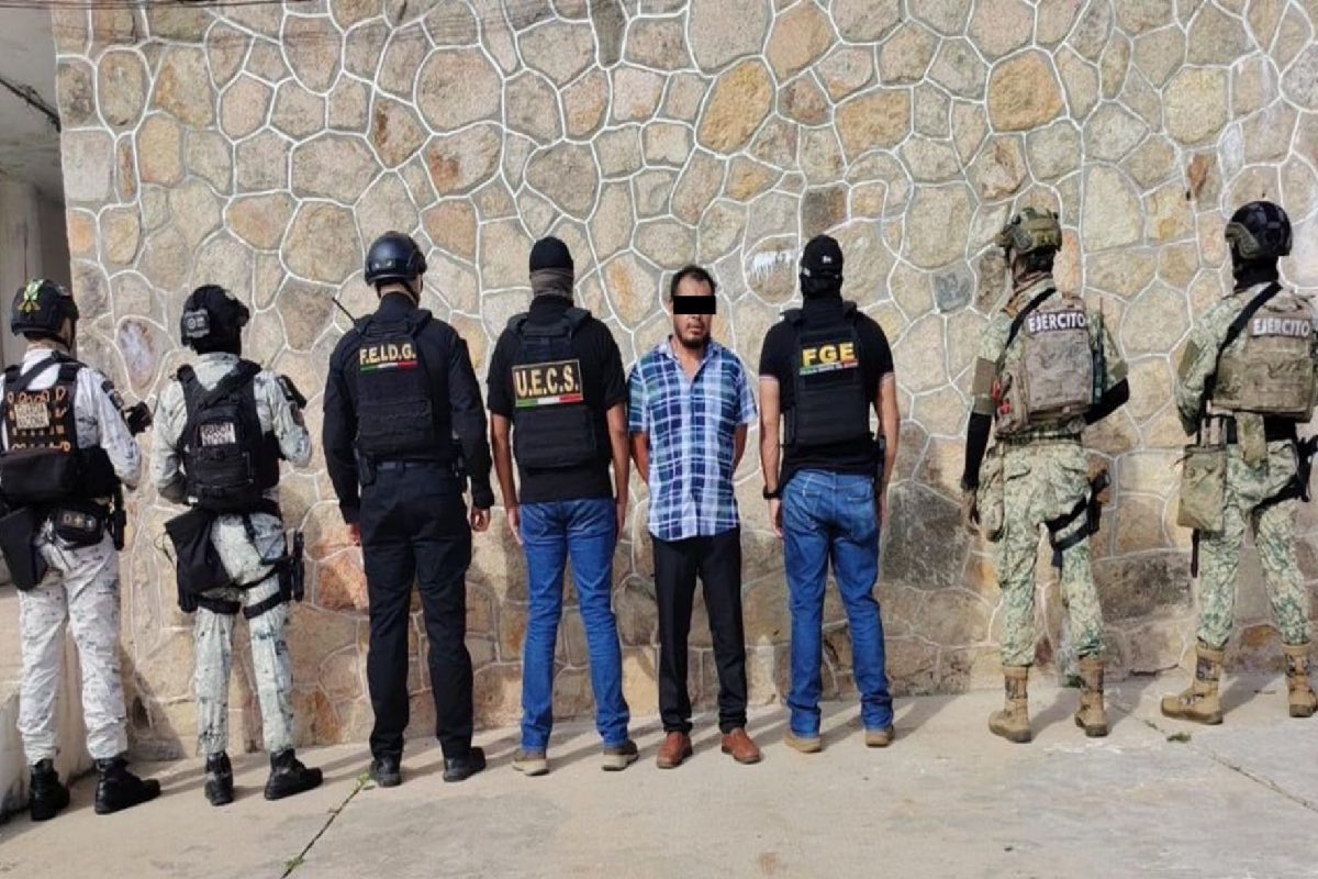 La Fiscalía General del Estado de Guerrero, el Ejército, la Guardia Nacional y Policía Estatal detuvieron a Jesús “N”, dirigente del Consejo Indígena y Popular de Guerrero “Emiliano Zapata” (CIPOG-EZ)