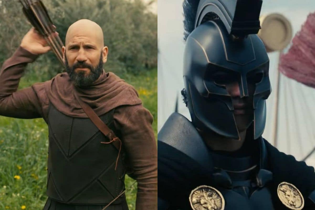 Jon Bernthal es Menelao y Ben Safdie es Agamenón