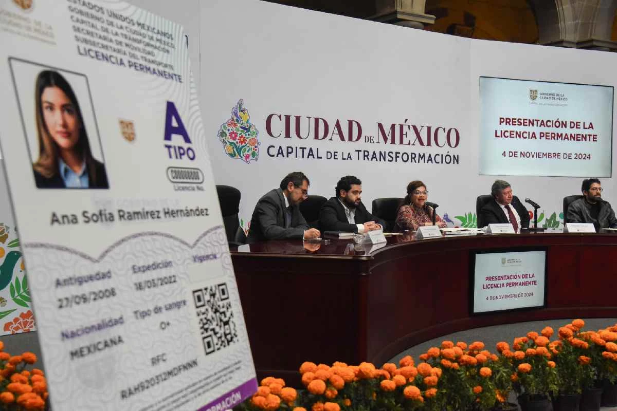 licencia permanente en CDMX