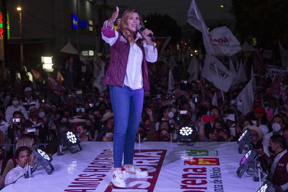 La ruptura, desde la campaña de Marina del Pilar Ávila por la gubernatura