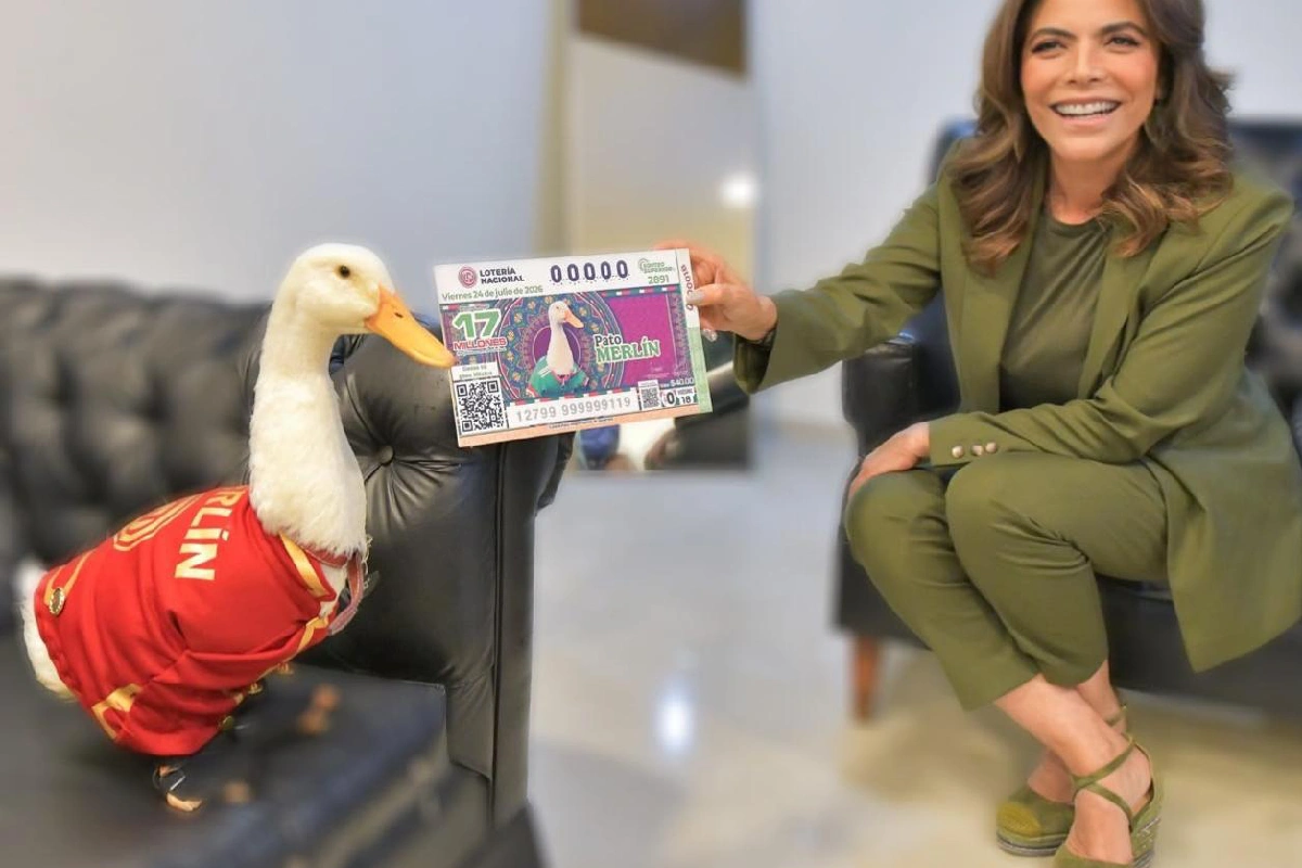 Pato Merlín ya tiene su billete conmemorativo de Lotería Nacional