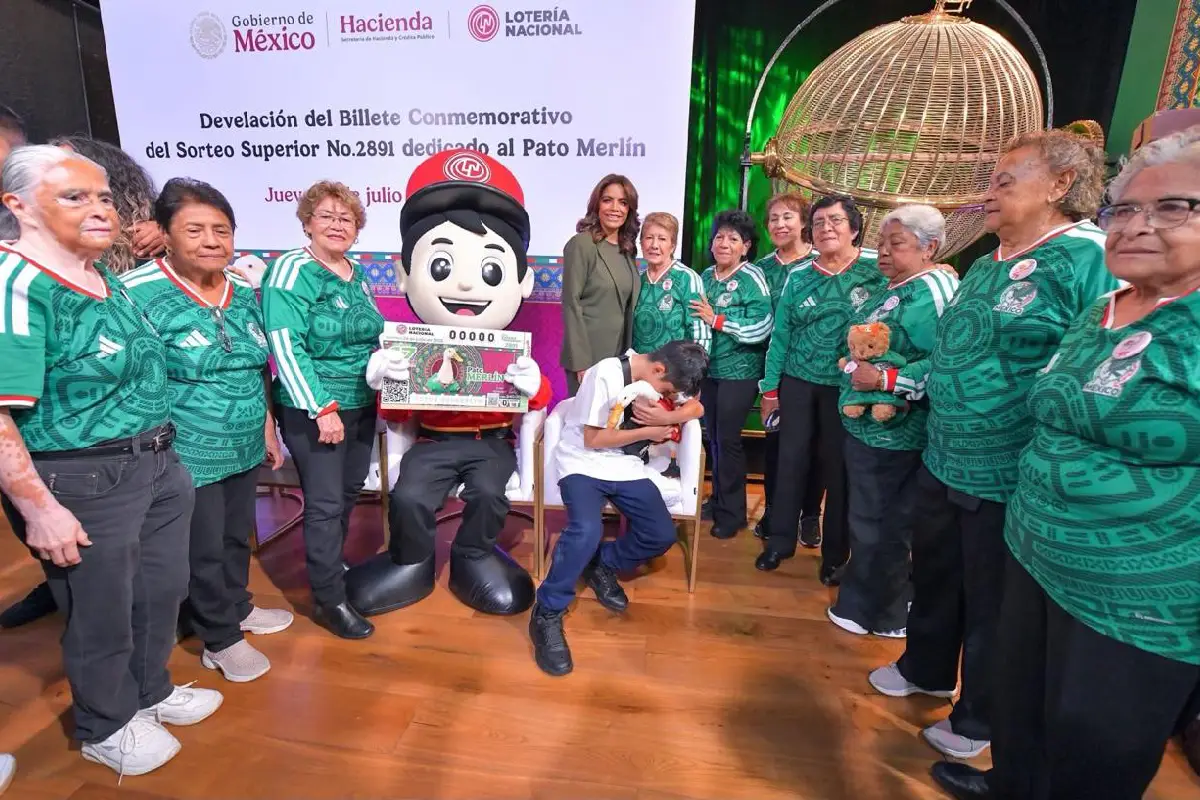 Pato Merlín ya tiene su billete conmemorativo de Lotería Nacional