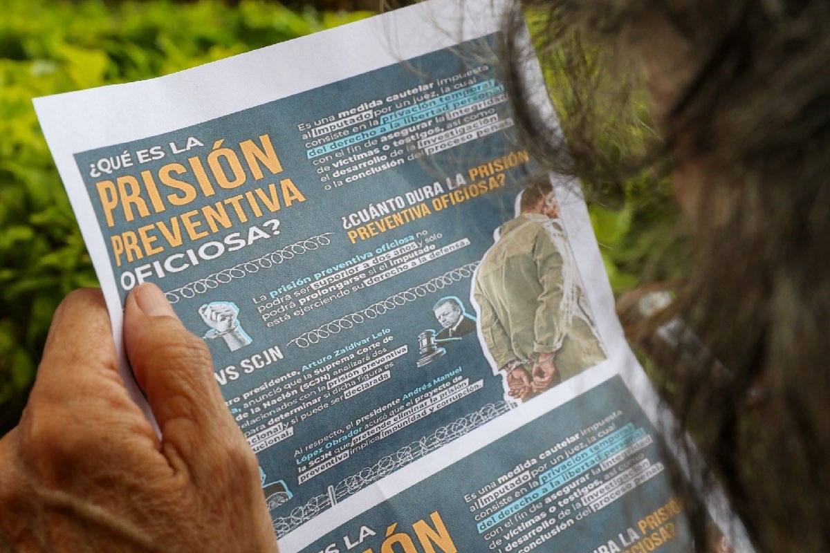 En Estado de México y Michoacán, 100 % de su población privada de la libertad sin sentencia se encontraba en prisión preventiva oficiosa