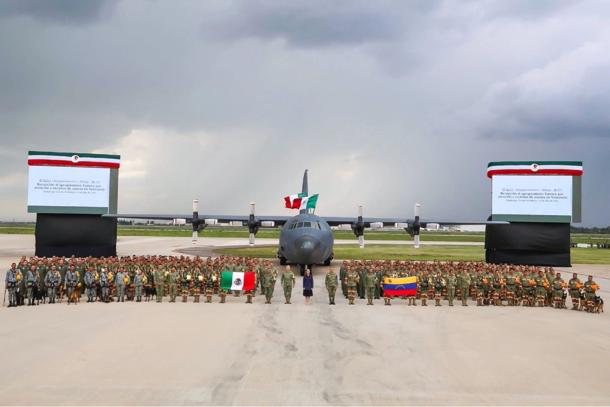 regresan rescatistas méxico sismos venezuela