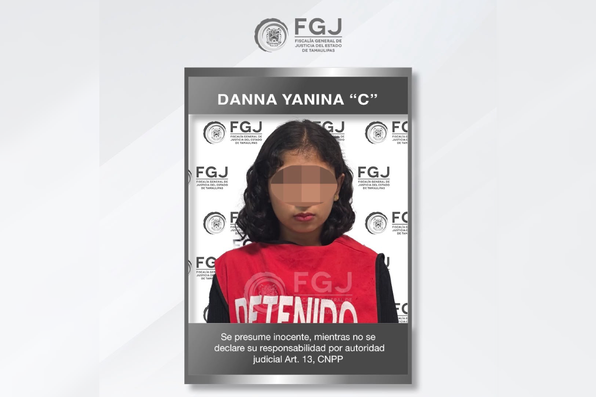 Danna Yanina fue vinculada a proceso por el feminicidio de Dafne Zapata Quintos. (Foto: FGE)