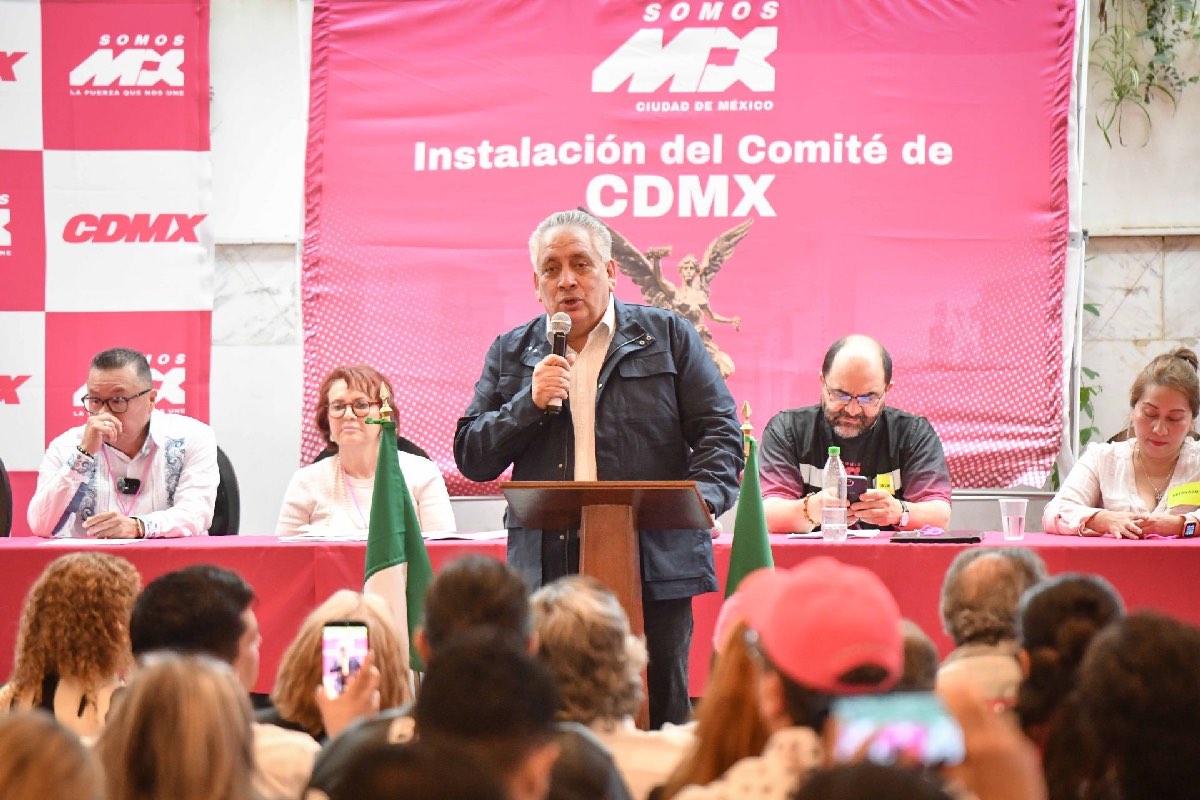 Instalación y elección del Comité de la CDMX de Somos MX