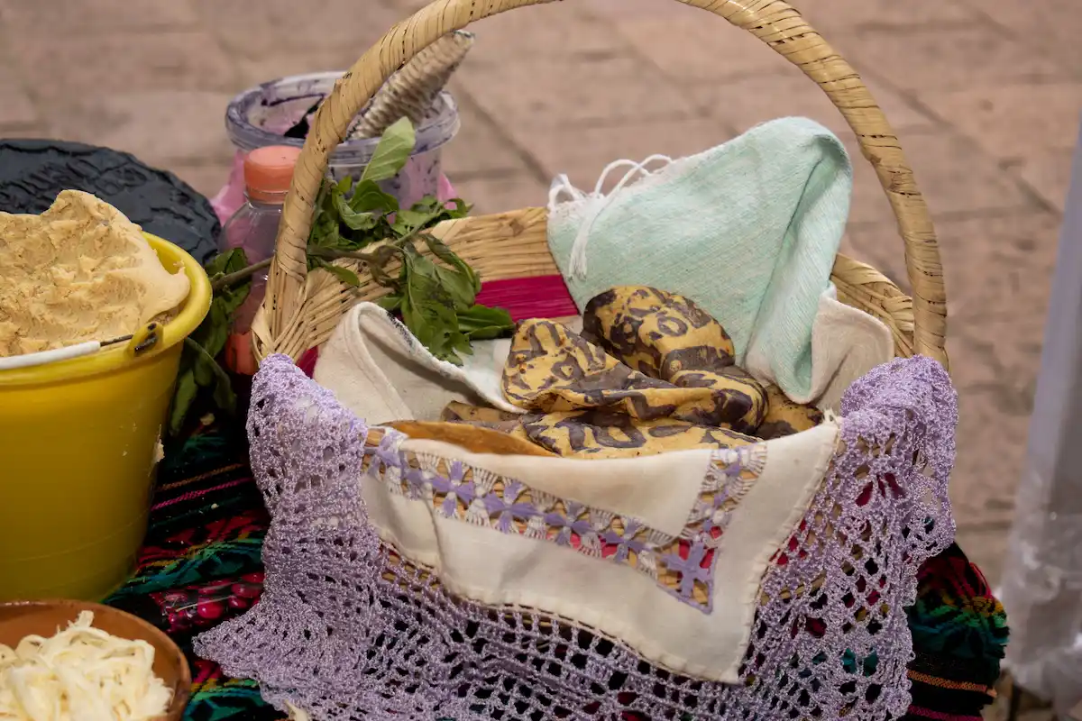 tortillas ceremoniales de Amealco pueblo mágico