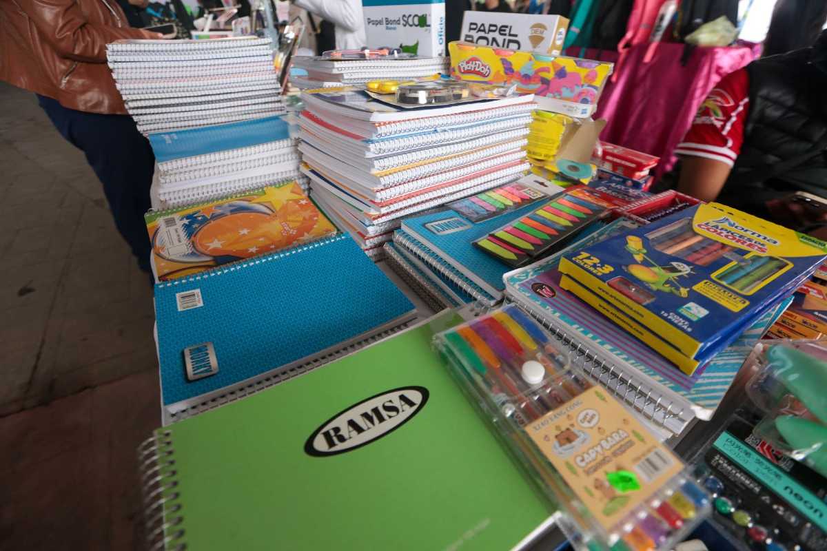 feria de utiles escolares
