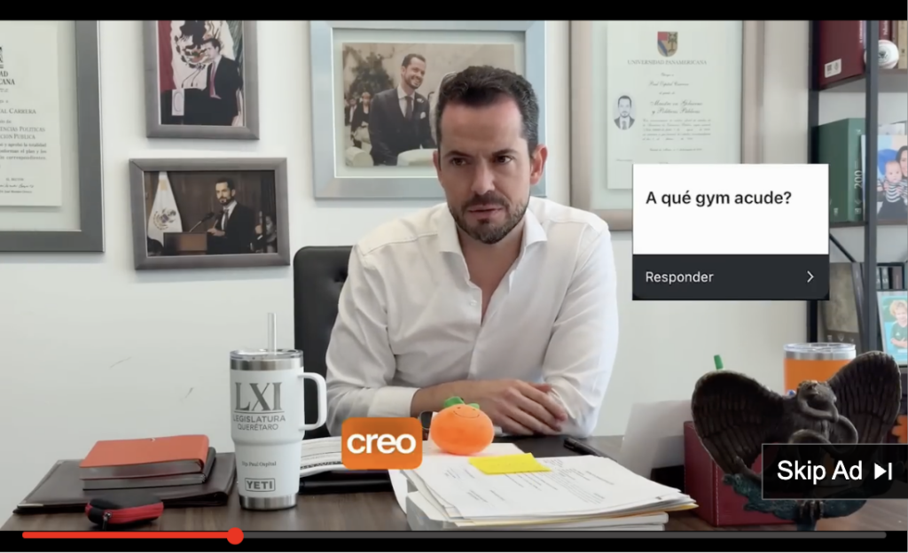 Captura de pantalla del Centro de Transparencia de Google.