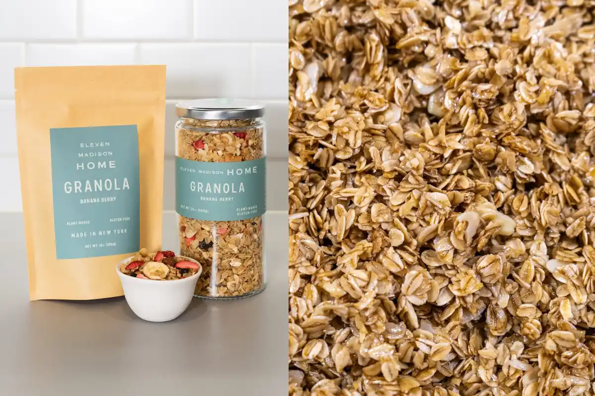 tarro de granola de Eleven Madison Park