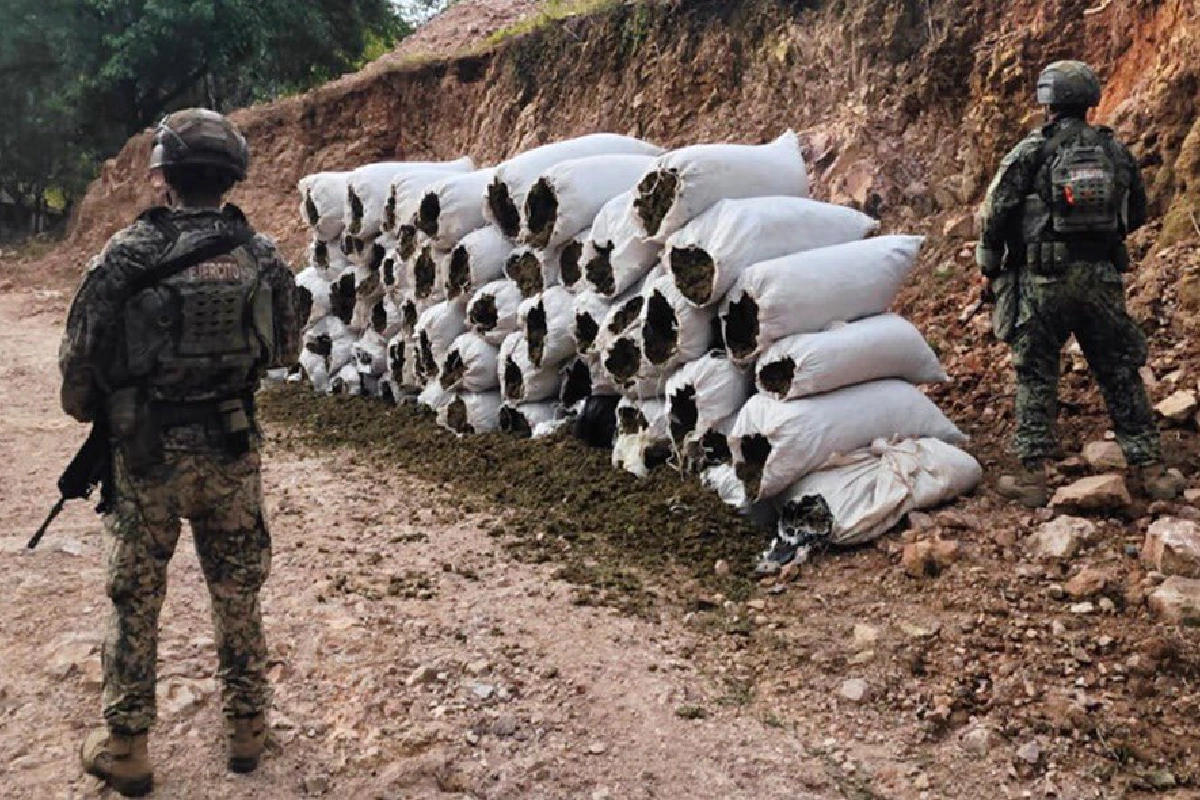 Detienen a 12 personas en Sinaloa tras operativo; les decomisan armas, drogas y 1.7 mdp