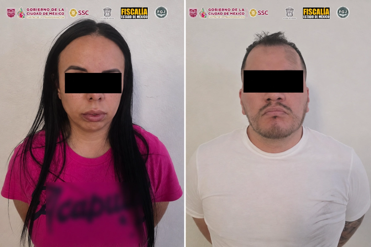 Detienen a dos presuntos miembros de La Unión Tepito en operativo en Neza
