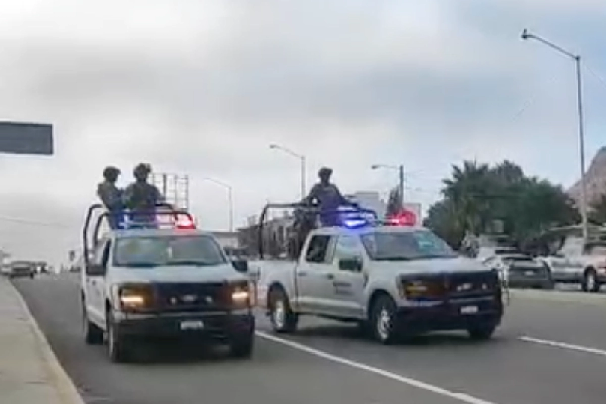 Durante el sábado y domingo se implementó el operativo de búsqueda- Foto cortesía de la Policía Estatal de BC.