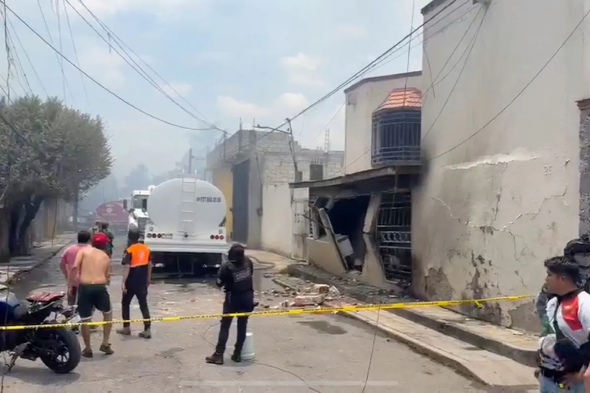 Explosión de pipa de gas en Cuernavaca, Morelos, deja 21 heridos