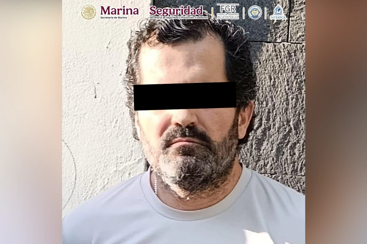 Fernando Farías al momento de su detención en Argentina 