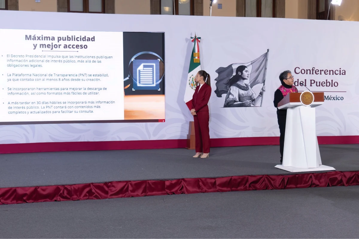 Gobierno México transparencia digital decreto