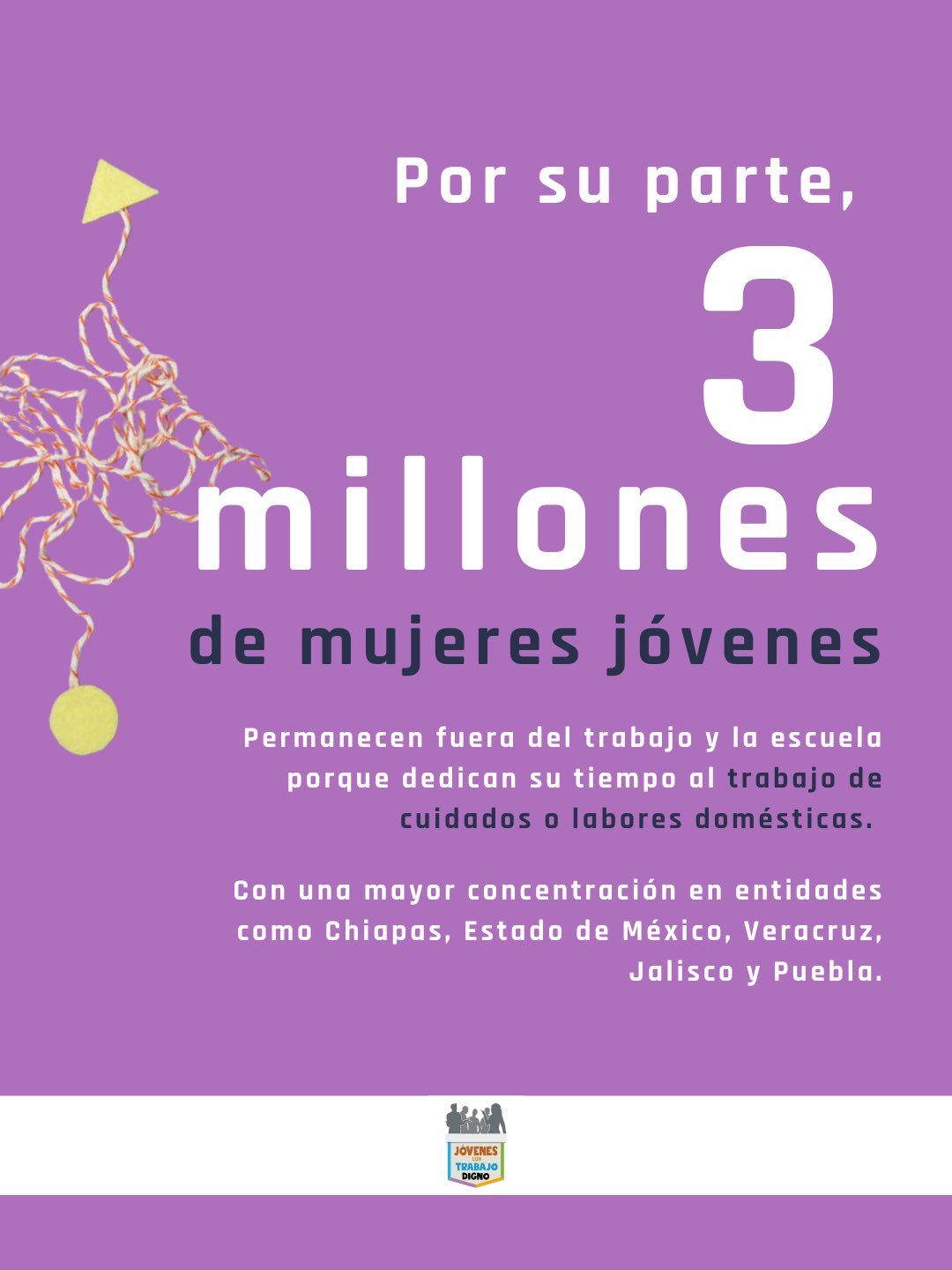 Casi 15 millones de jóvenes en México enfrentan barreras para una vida digna