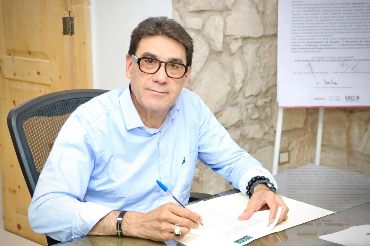 Juan Francisco Gim, alcalde de Nogales.