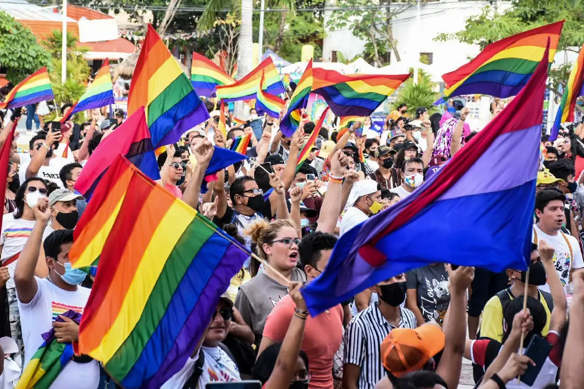 La Comunidad LGBT ha realizado varias marchas y protestas en Quintana Roo. Foto: Cuartoscuro.