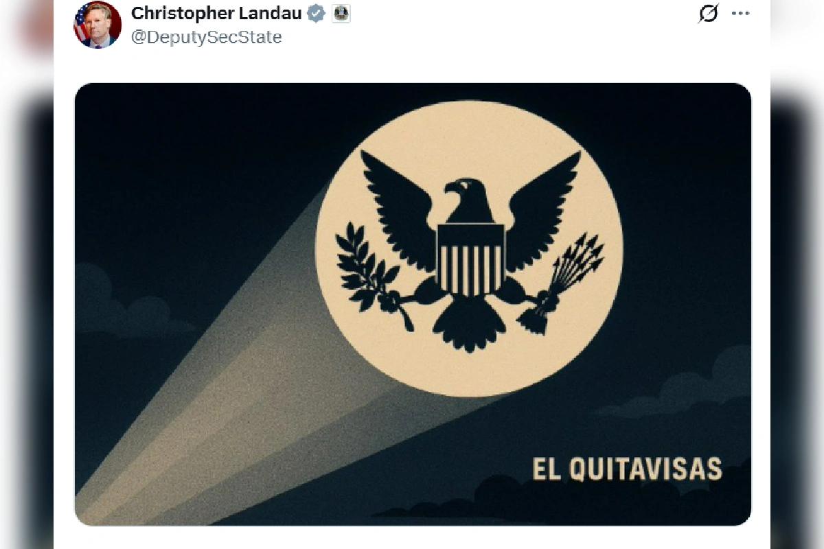 Landau el quitavisas Estados Unidos