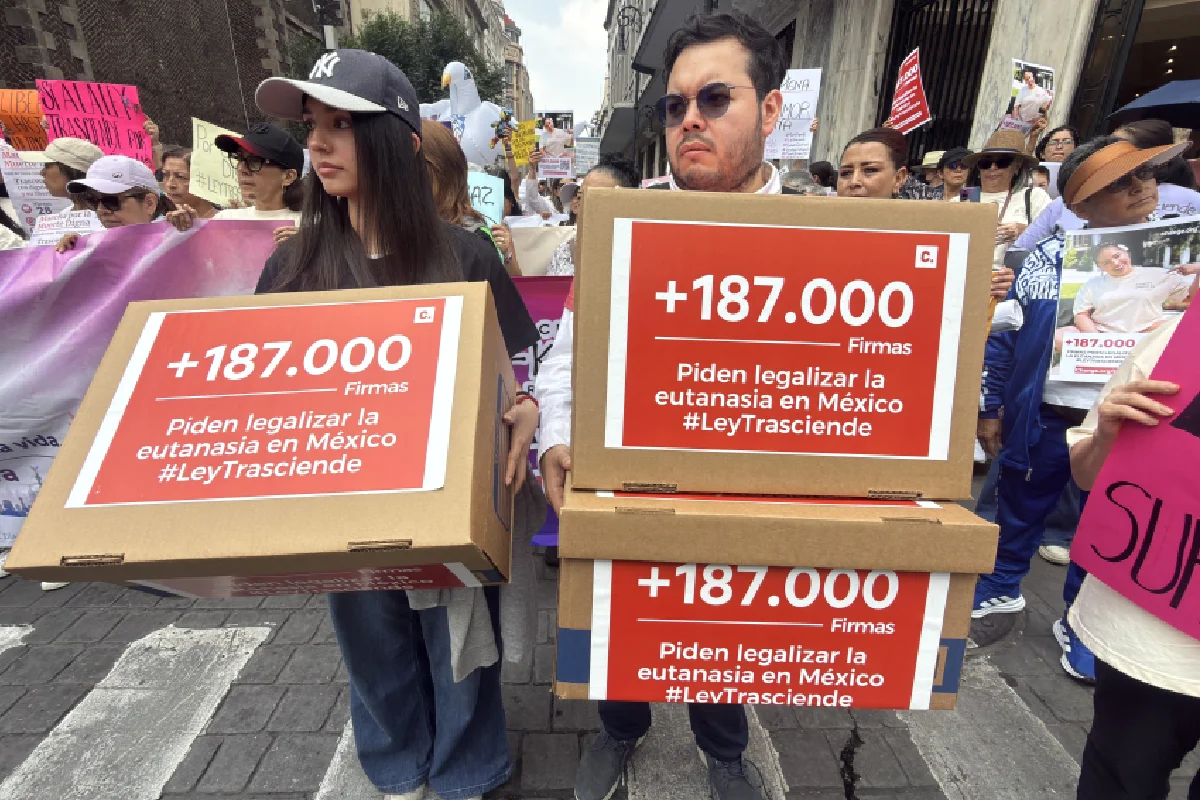 Marcha eutanasia en México