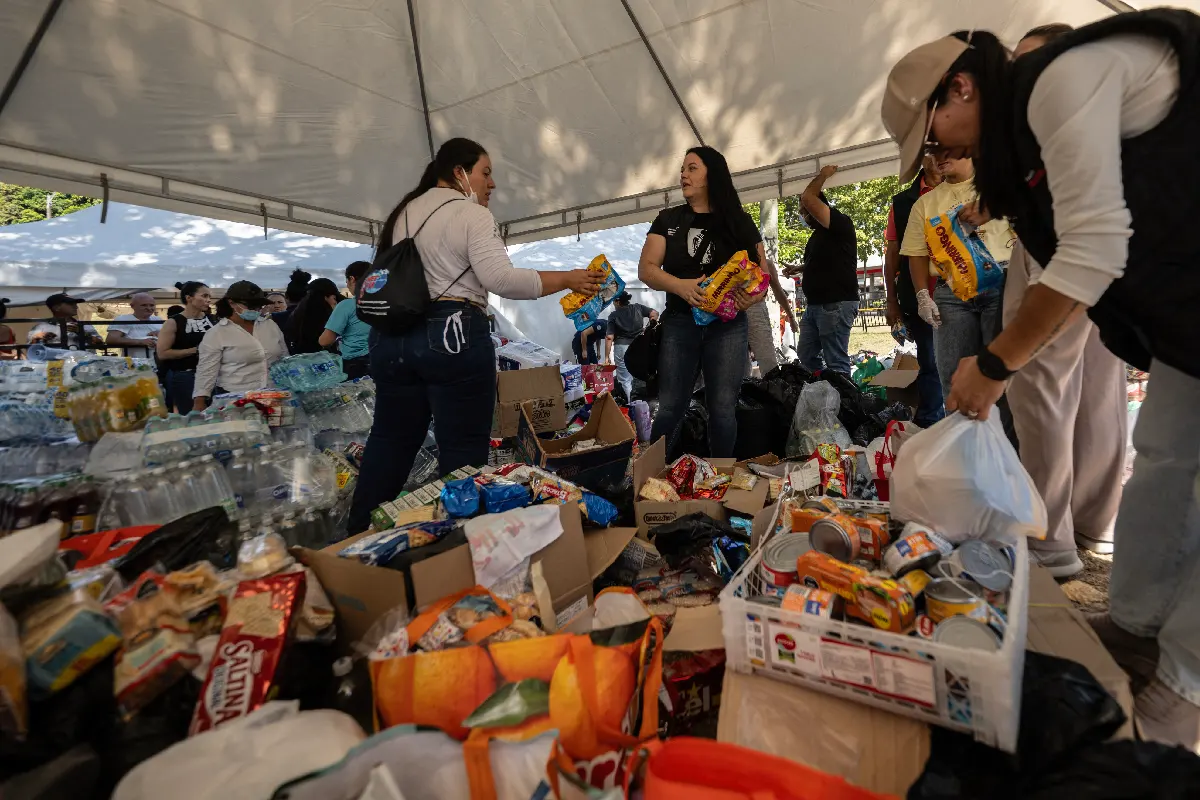 Ayuda humanitaria en Colombia 