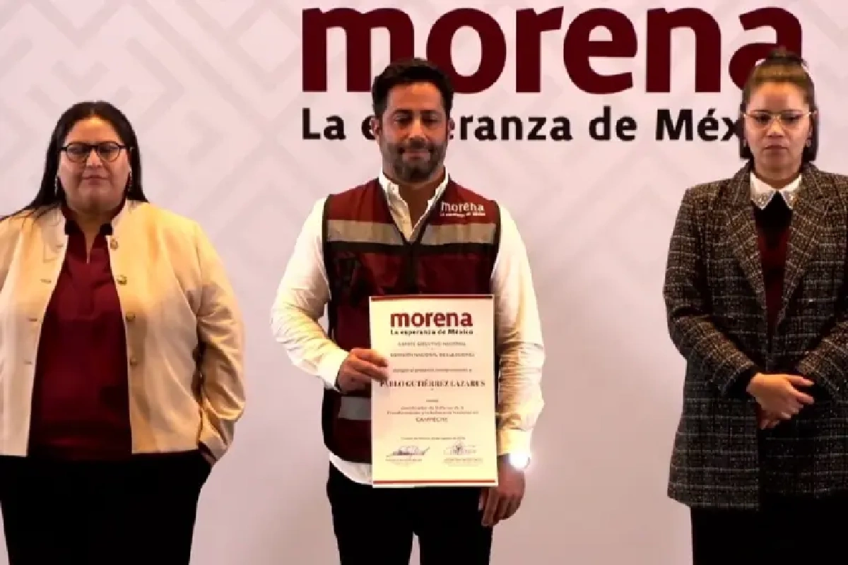 Pablo Gutiérrez Lazarus, coordinador designado a Campeche por la 4T, se deslinda de Rocha Moya