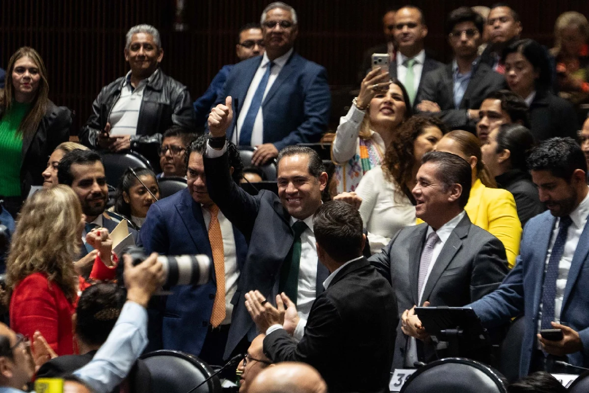 Raúl Bolaños, del Partido Verde, presidirá la Mesa Directiva de Diputados