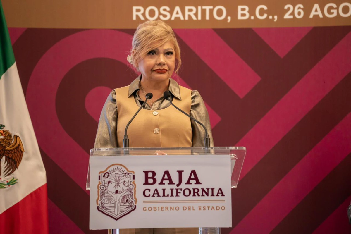 La Fiscal general del Estado, María Elena Andrade Ramírez, dio a conocer los primeros avances de las investigaciones. Foto: Ana Lilia Ramírez.