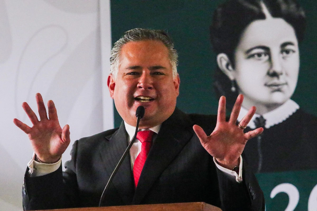 Santiago Nieto durante su último informe frente al IMPI | Foto: Cuartoscuro 