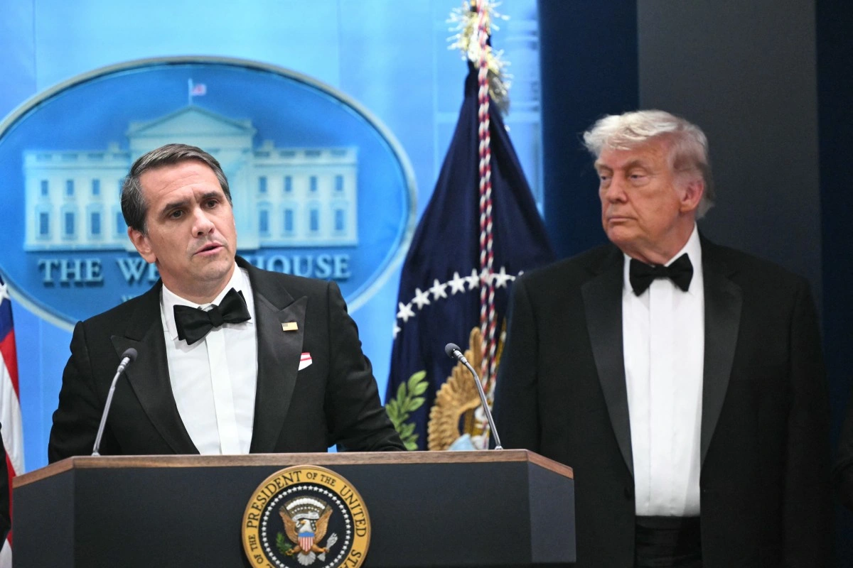 Todd Blanche y Donald Trump