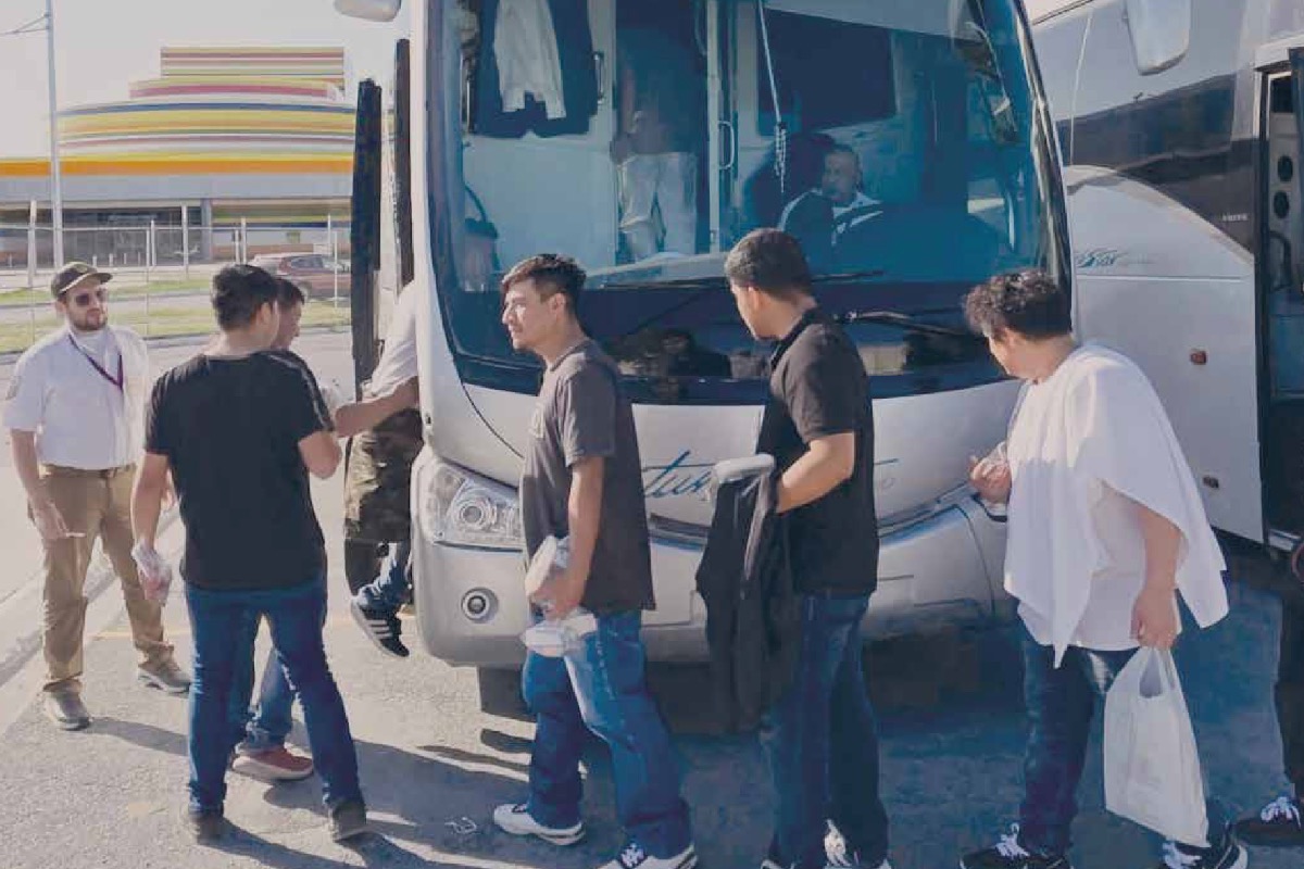 Reciben a connacionales en el Centro de Atención de Reynosa