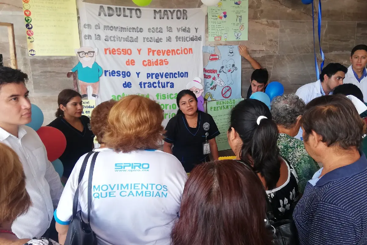 Hasta servicios médicos gratis les ofrecen las autoridades estatales y federales. Foto: Inapam QRoo.