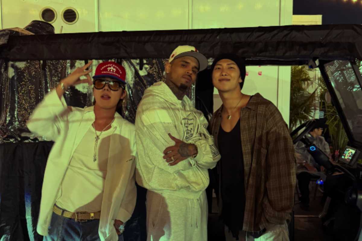 Chris Brown BTS
