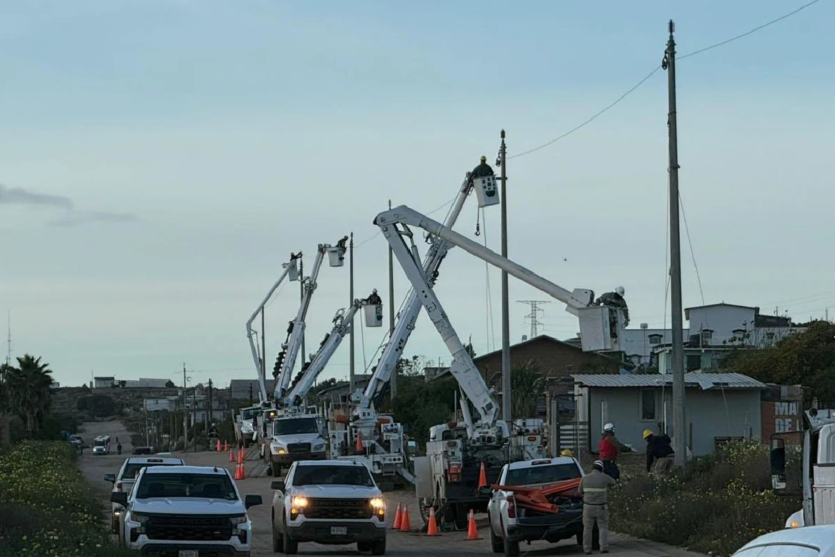 El robo de cables es una de las principales afectaciones en el corte de la energía eléctrica. Foto: CFE.