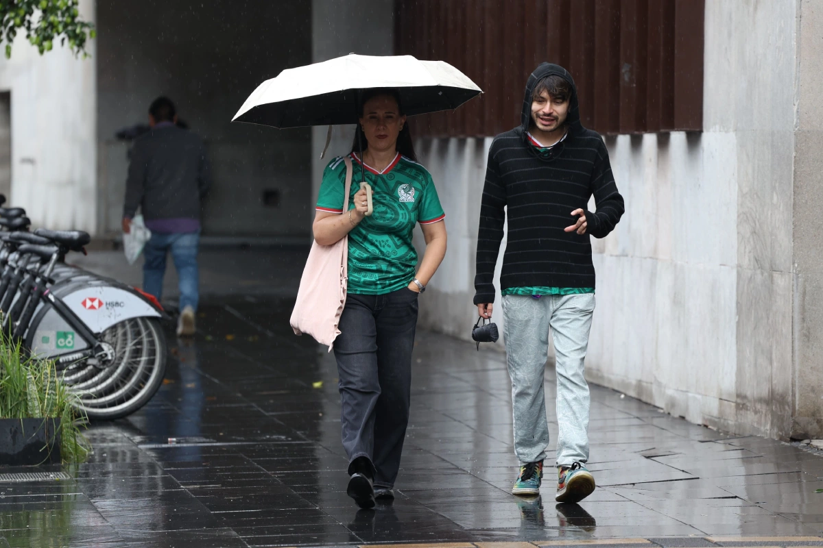 Lluvia en la CDMX
