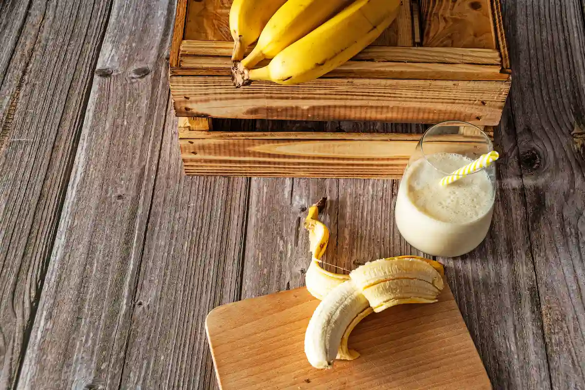 cómo hacer agua de plátano 