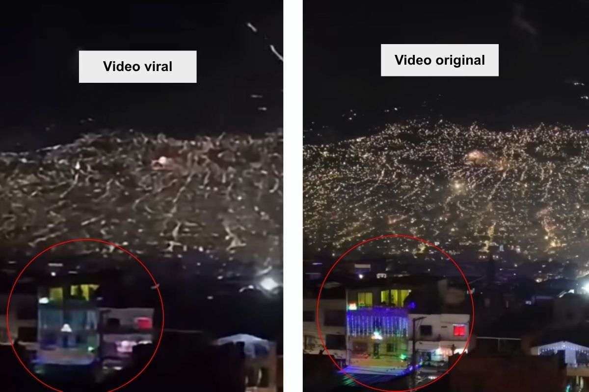 Circula en redes sociales un video que aseguran es de celebraciones por el fin del mandato de Gustavo Petro en Colombia, pero en realidad es el video de un festejo en 2024.