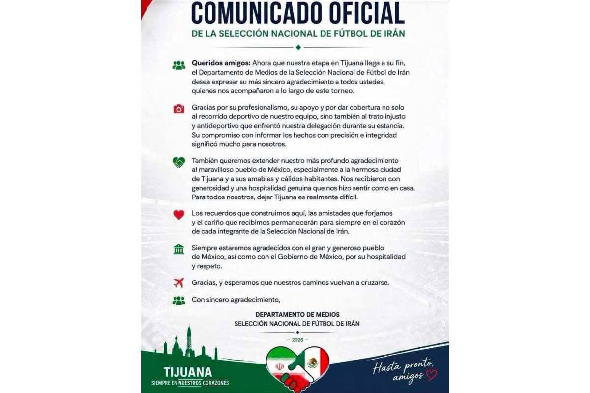 Contrario a lo que aseguran en redes sociales, no hay evidencia de que Irán haya regalado un avión a México; no existen anuncios oficiales que respalden la afirmación.