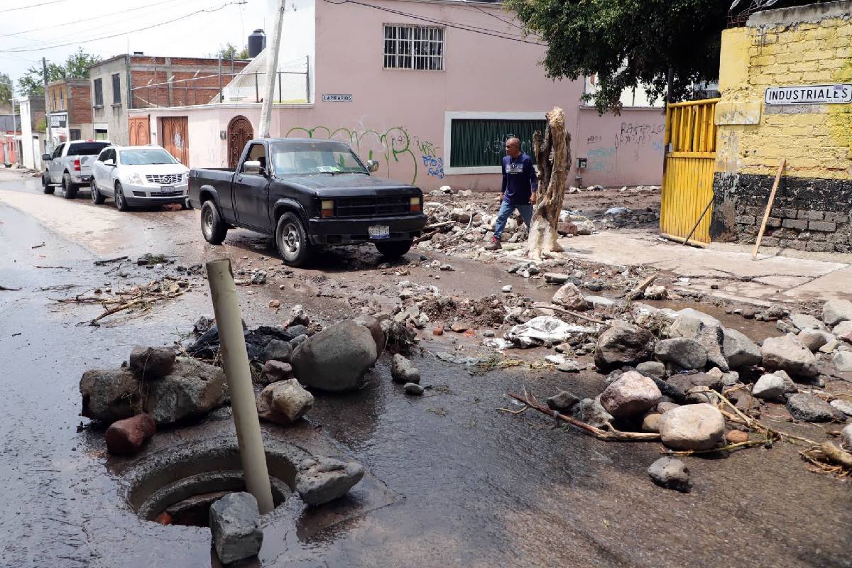 La colonia que se inundó dos veces: primero con agua, luego con el presupuesto
