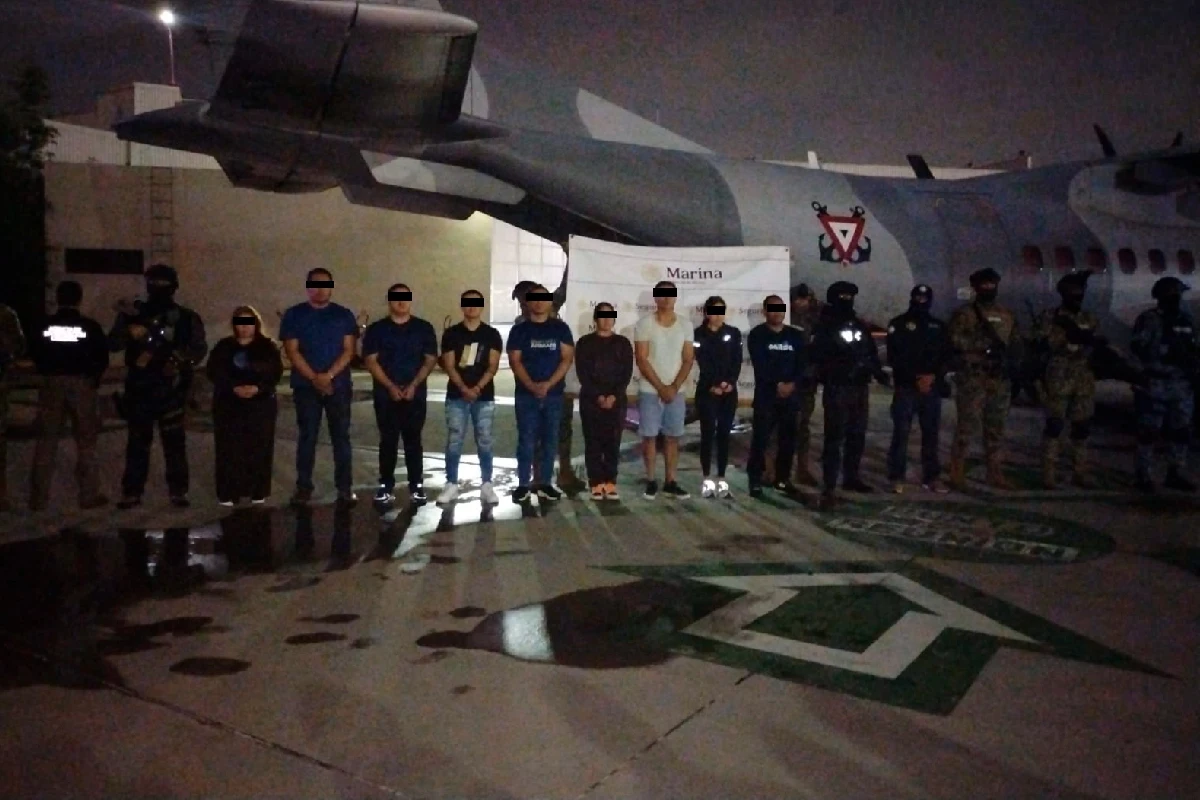 Detienen a 20 presuntos integrantes del CJNG tras operativo en Hidalgo, Jalisco y Michoacán