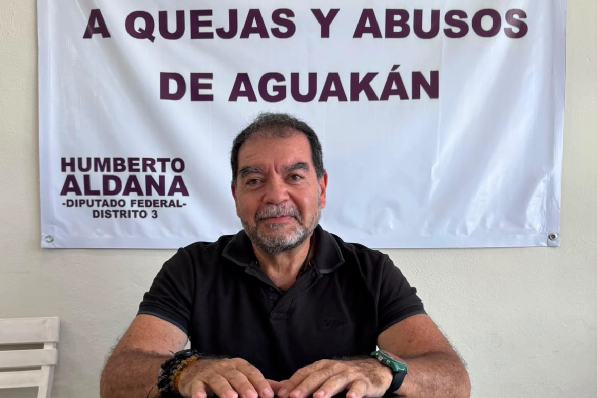 El diputado morenista Humberto Aldana cuestionó los vacíos legales que permiten operar a Aguakan.