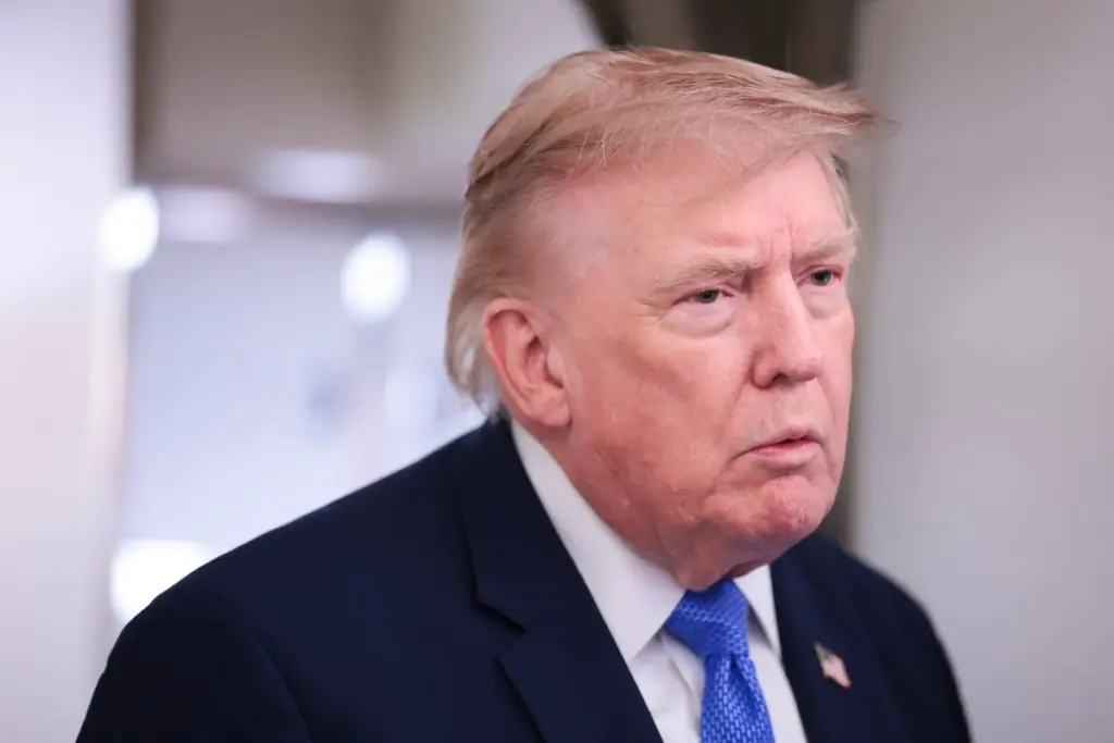 Donald Trump, presidente de los Estados Unidos. 