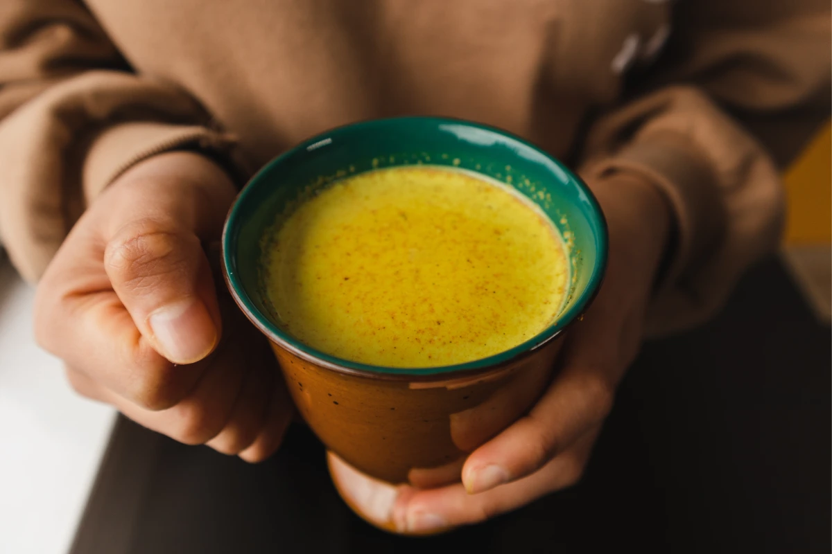 taza de golden milk