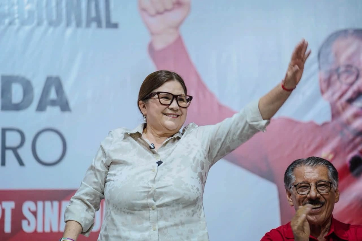 Imelda Castro Castro, senadora de la bancada de Morena.