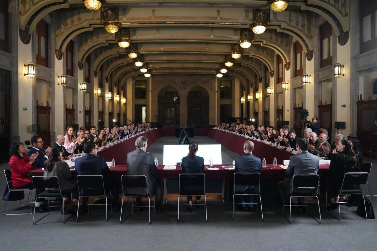 La presidenta Claudia Sheinbaum se ha reunido varias veces con los industriales mexicanos. Foto: X/INDEX.